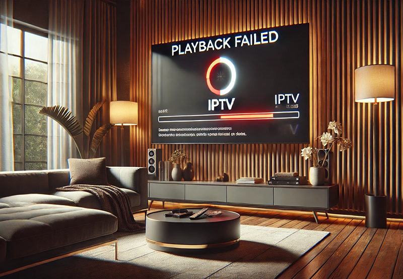 How to Fix 'IPTV Playback Failed' Error on Smart TVs