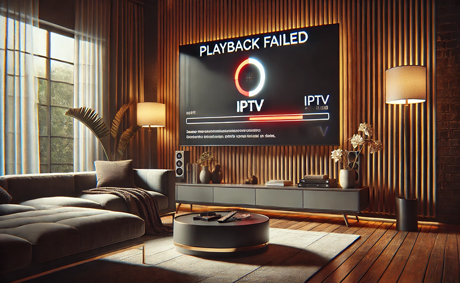 How to Fix 'IPTV Playback Failed' Error on Smart TVs