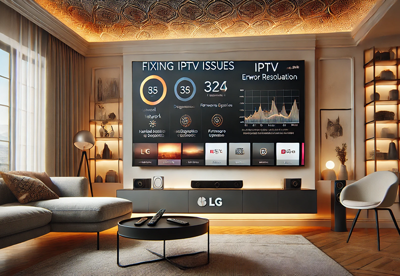 Step-by-Step Guide to Fix IPTV Connectivity Issues on LG TVs