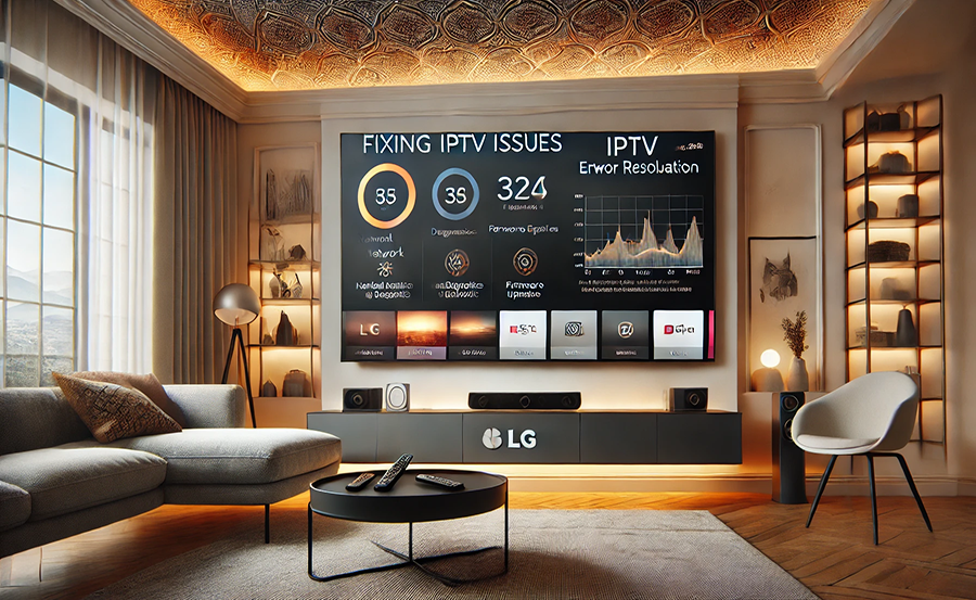 Step-by-Step Guide to Fix IPTV Connectivity Issues on LG TVs